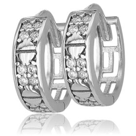 Fehér arany fülbevaló